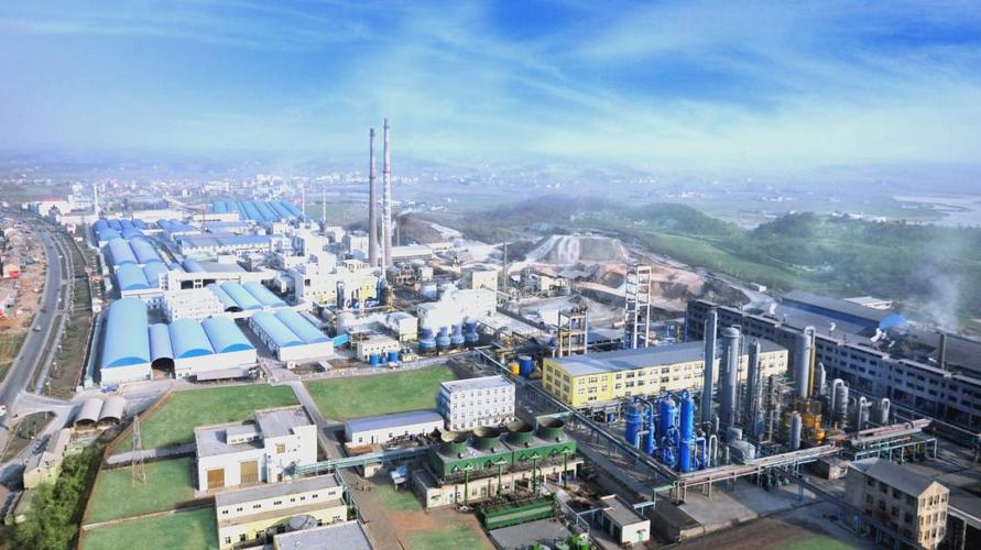Phosphorus-chemical production facility in Central China